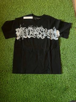 Purple brand shirt black graffiti size small