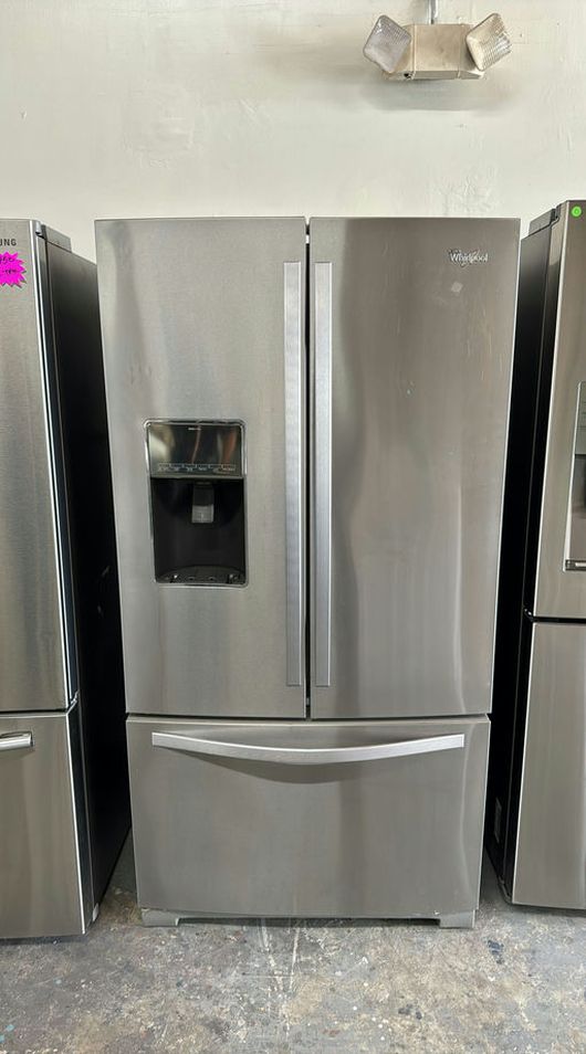 Whirlpool 3-Door Refrigerator (French Door Fridge) Stainless Steel - FrenchDoor, IceMaker