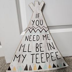 TeePee art