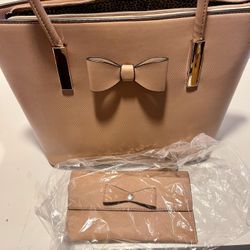 Brand New Purse With Wallet 