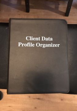 Client data organizer