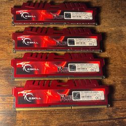 G skill Ripjaws X ddr3 ram 8gb 4x2