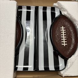Celebration Home stone Football platter