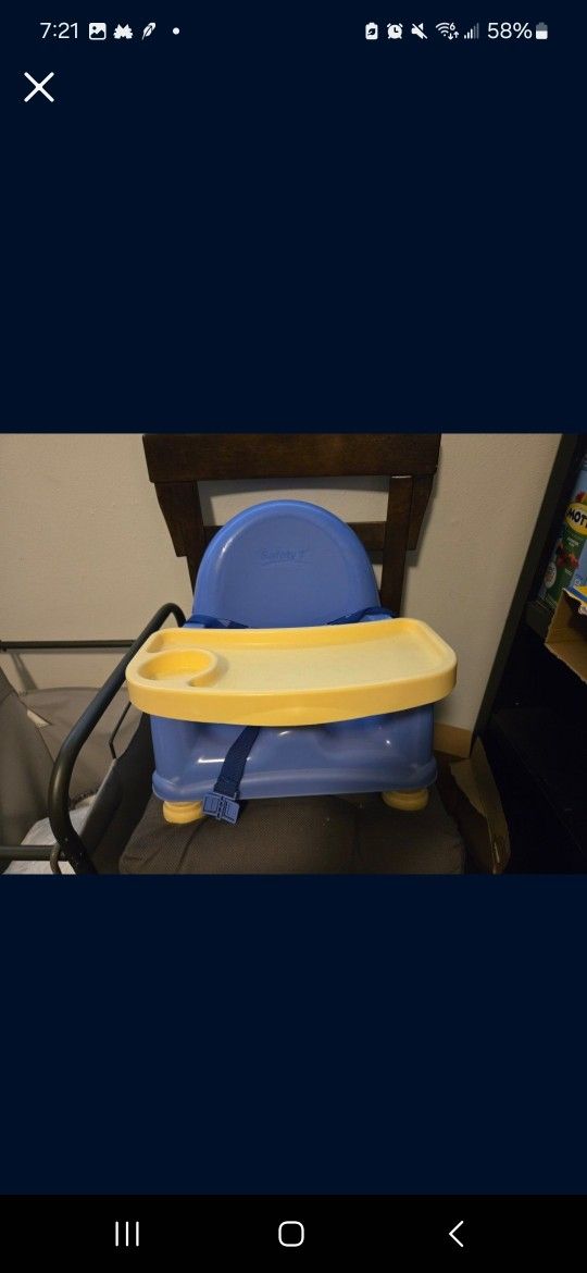 Kids High Chair Or Booster Seat