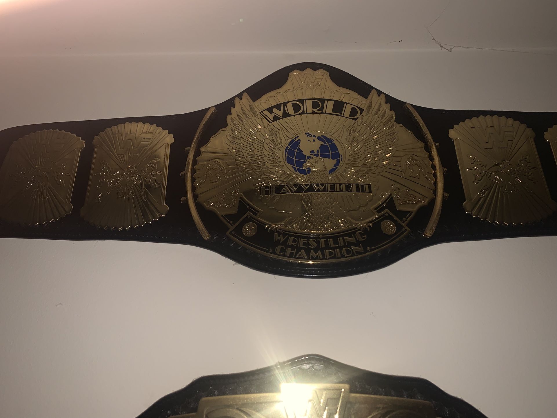 WWF WWE Winged Eagle Official Shop Zone Title Belt