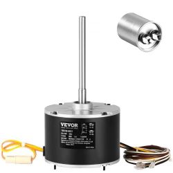 Condenser Fan Motor 5KCP39EGS070S, 5KCP39EGY823S, 1/4 HP 208-230V, 1100RPM, OEM Standard Upgraded Replacement Condenser Motor Reversible Rotating, Exp