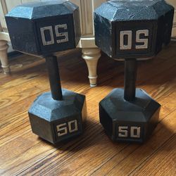 50lb Dumbbells 