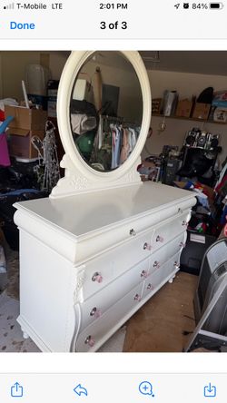 Closet with mirror