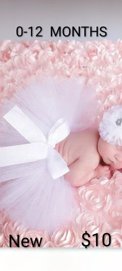 White Girl Tutu Skirt + Headdress Photography