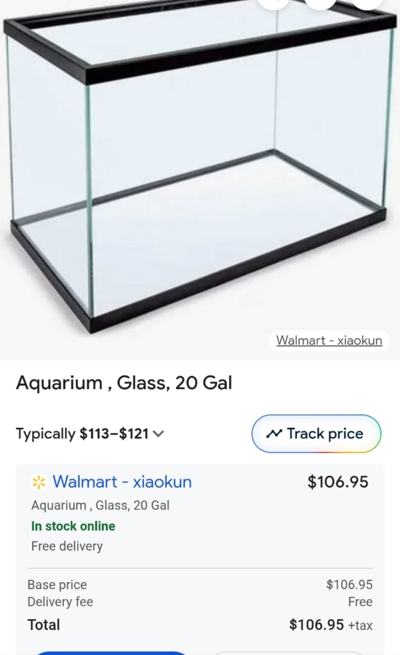 Fish Tank 15$ Ea