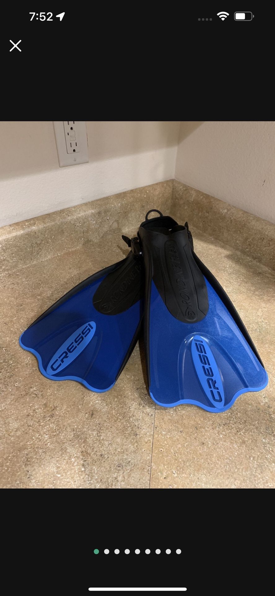 Cressi Swimming Fins (410/Evers) ((Please Read Description Below))844