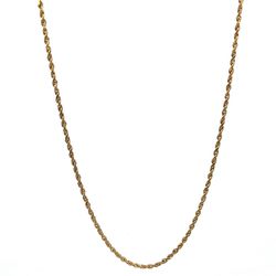 14k Yellow Gold 26” Inch Rope Chain Necklace GP3107729