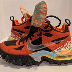 Off-White x Nike Terra Kiger 5 Total Orange Size 11 Men Rare 🔥