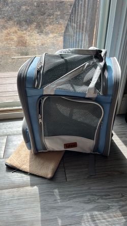 Pet carrier backpack