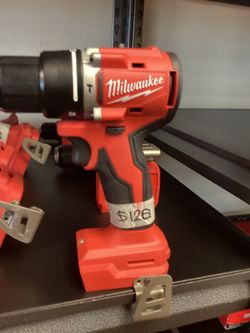 Milwaukee M18 Brushless 1/2 Hammer Drill  (Tool-Only) $110