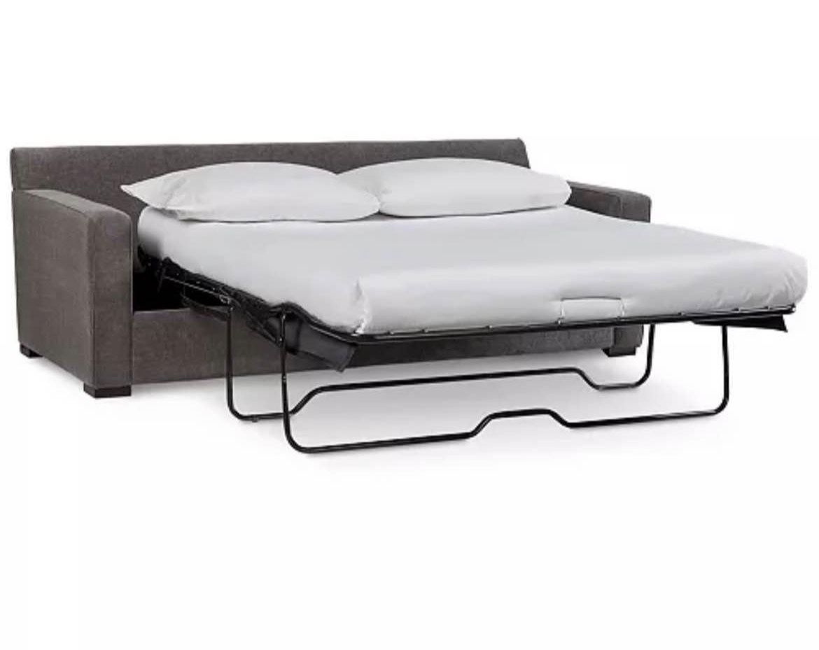 Macys Radley 86" Fabric Queen Sleeper Sofa Bed