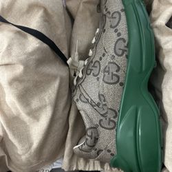 Shoes Gucci Rython Green 