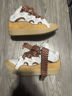 Lanvin Curb Sneaker Beige