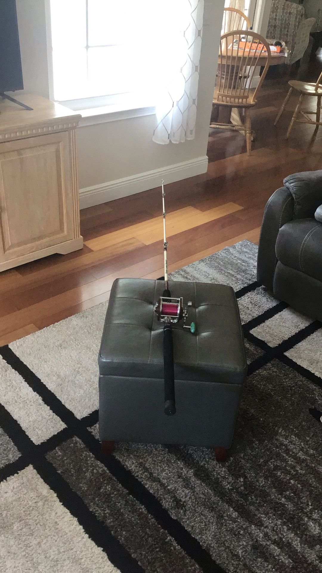 5 ft. 6 inch Penn Longbeach Rod, and Penn 209 Leveline Reel for Saltwater Fishing.