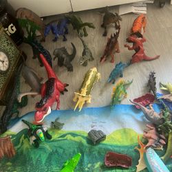 Dino Mania Lots Of Dinosaurs All Sizes