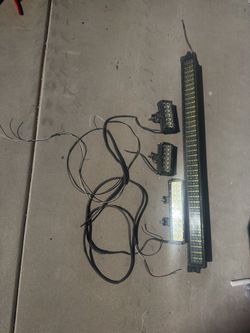 Light bars and pods