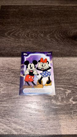 Disney D23 Topps Exclusive Card Mickey & Minnie