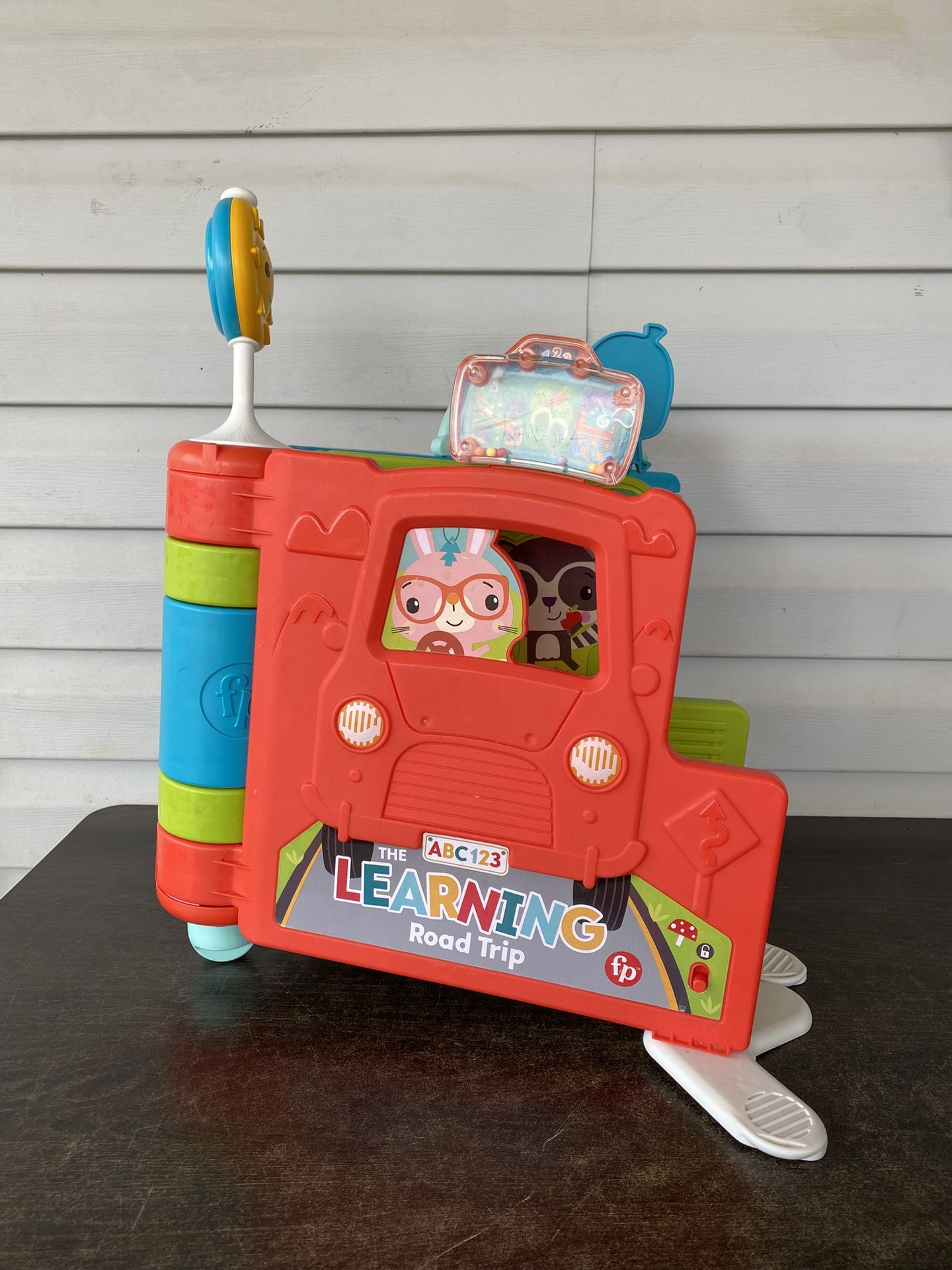 Fisher-Price Sit-to-Stand Giant Activity Book Infant to Toddler Learning Toy