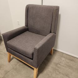 Grey armchair