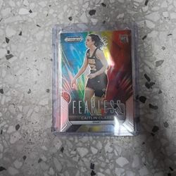 Caitlin Clark Fearless Rookie Card