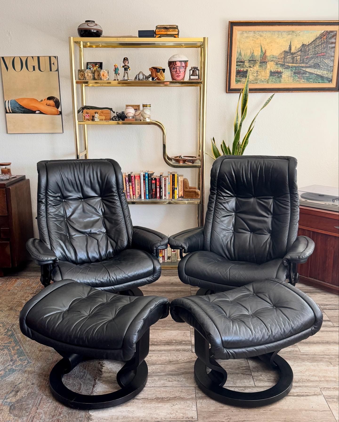 Ekornes Stressless Leather Recliners