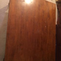 Hard wood table