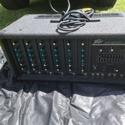 Professional Audio Band Equipment Peavey Xr600c Mixer Amp Dbx EQ
