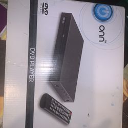 DVD Player With Remote New