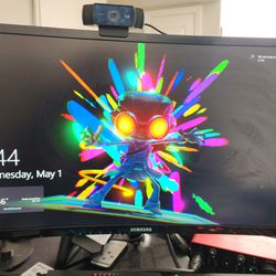 Samsung 27" Curved Monitor 
