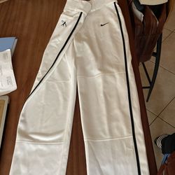 New Nike Youth Baseball Pants Open Cuff Swing Man n Dri-fit