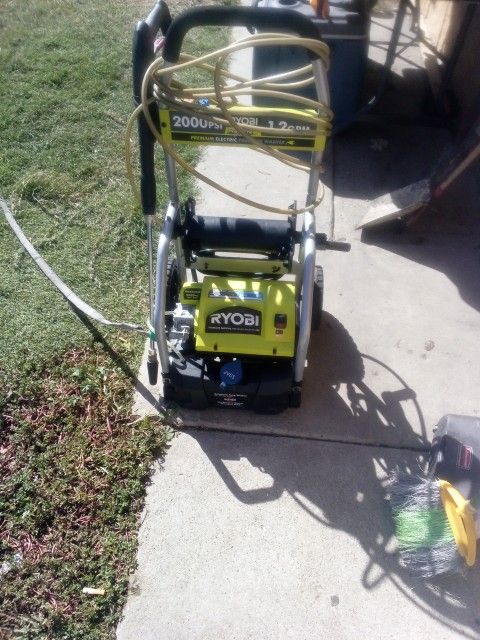 Ryobi 2000psi 1.2 Gpm Premium Electric Pressure Washer