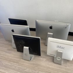 5 old / broken iMac’s for parts / repair.  