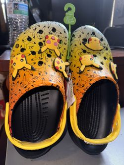 Pokemon Crocs $50 5M/7W