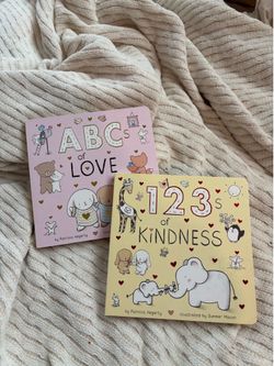 ABCs of Love + 123s of Kindness Kids/ Baby Board Books (Set of 2)