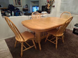 Free table and chairs