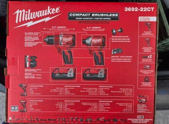 Milwaukee 3692-22ct