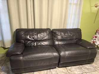 Black Leather Recliner Couches