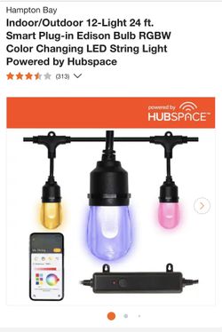 SMART Color Changing Patio String Lights