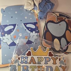 Bluey Birthday Party Supplies 