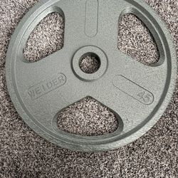 45 Pound Barbell Weight