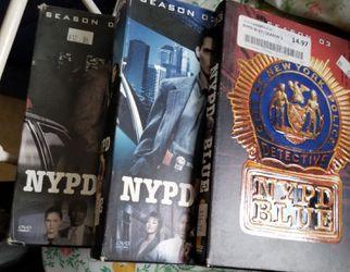 NYPD blue complete seasons 1, 2 and 3