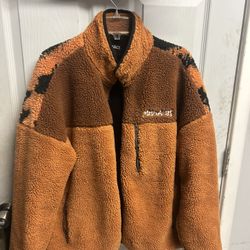 Menace Tiger Sherpa Fleece Size Large
