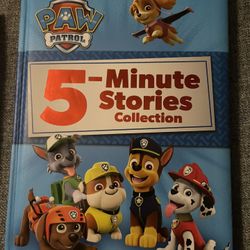 Paw Patrol 5-Minute Stories Collection Book