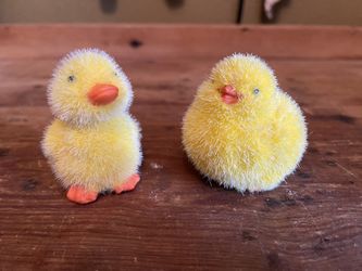 Set If 2 Fuzzy Duck / Chick 