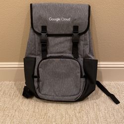 Google Cloud Incognito Light Grey Backpack 